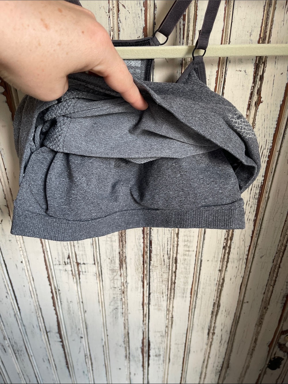 Nike Gray Racerback Performance Tank - Picture 4 of 5
